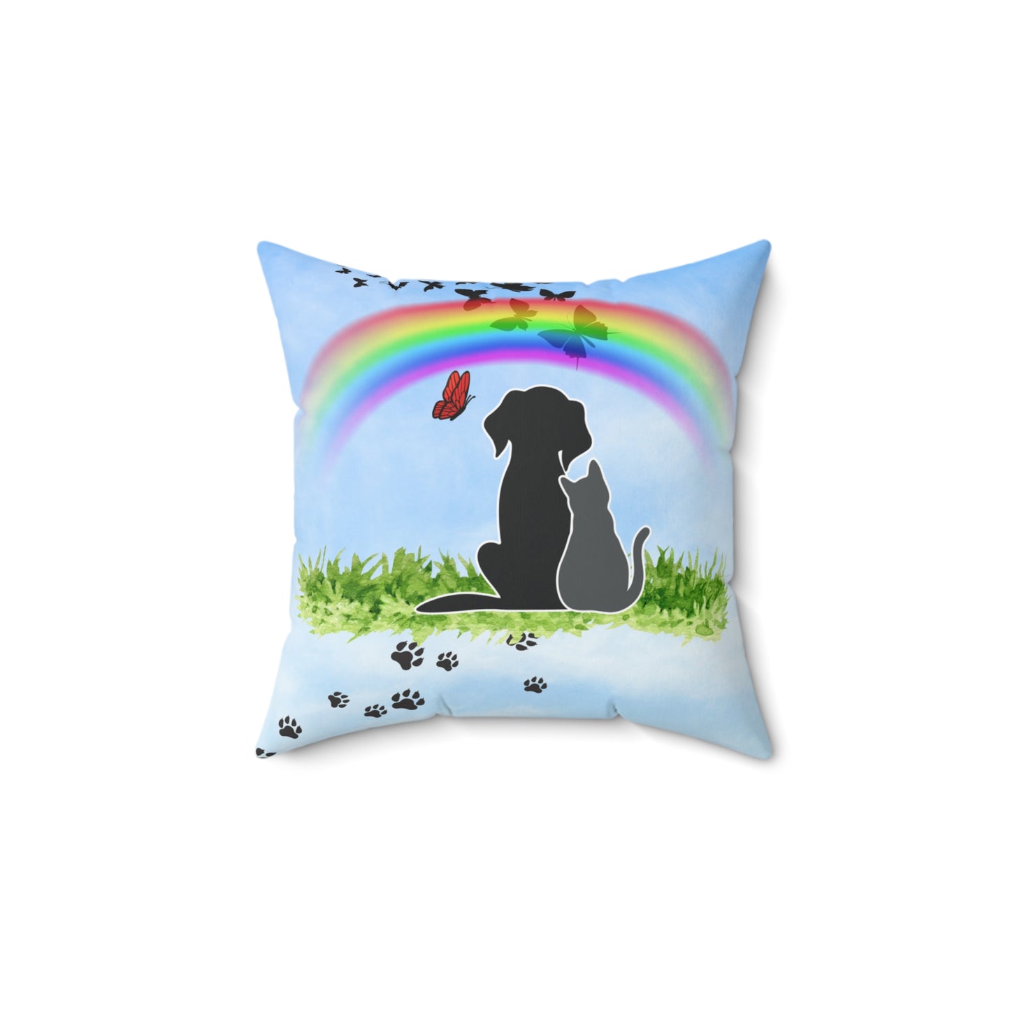 Cat & Dog Memorial Pillow